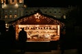 Vienna Christmas market Royalty Free Stock Photo