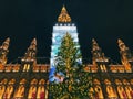 Vienna City Hall at Christmas