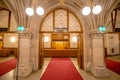 Festivity Stairs in the Vienna City Hall, Austria Royalty Free Stock Photo