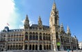 He Viennese Town Hall in the square of old city