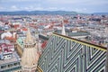 Vienna city panorama