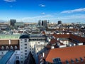 Vienna Cityscape High Angle View