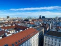 Vienna Cityscape High Angle View