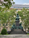 statue of Ludwig van Beethoven in Vienna