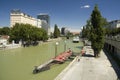 Vienna, Danube canal, Austria Royalty Free Stock Photo