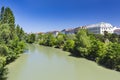 Vienna Danube Canal near Augarten, Austria