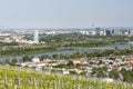 Vienna Danube River And Donaucity, Austria