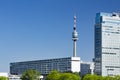 Vienna Donau City and Danube Tower, Austria Royalty Free Stock Photo