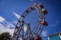 Vienna Ferris Wheel at Prater Entertainment Park Royalty Free Stock Photo