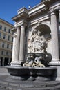 Vienna Fountain Royalty Free Stock Photo