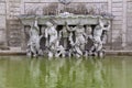 Vienna - fountain in Belvedere palace