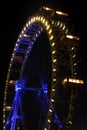 Vienna giant ferris wheel in Prater Royalty Free Stock Photo