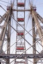 Vienna giant ferris wheel in Prater. Austria Royalty Free Stock Photo