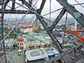 Vienna Giant Ferris Wheel or Wiener Riesenrad Prater, Wien - Vienna, Austria Royalty Free Stock Photo