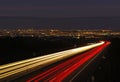 Vienna highway by night