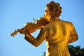 Vienna - J.Strauss Statue in Stadtpark Royalty Free Stock Photo