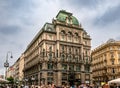 The Palais Equitable is a mansion in Stock-im-Eisen-Platz, now part of Stephansplatz. Built in the 19th