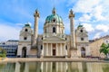 Vienna. Karlskirche cathedral