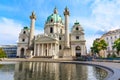 Vienna. Karlskirche cathedral