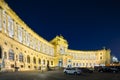 The Neue Burg in Vienna, Austria At Night, editorial