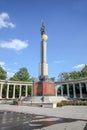 Vienna. Monument Soviet soldiers in the square Schwarzenbergplatz