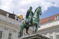 Vienna. Monument to Emperor Joseph II. Josefsplatz Square