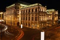 Vienna Opera house in Vienna, Austria