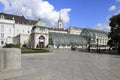 Vienna: The Palmenhaus, a glass house in the Burggarten of Neue Hofburg.