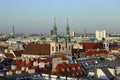 Vienna panorama from the roof of Stefansdom, Austria