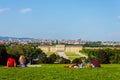 Vienna panorama and Schonbrunn Palace