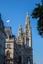 Vienna Rathaus Royalty Free Stock Photo