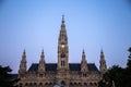 Vienna Rathaus Royalty Free Stock Photo