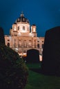 Vienna\'s Historic Landmark Illuminated During Christmastime