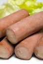 Vienna sausage Royalty Free Stock Photo