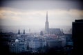 Vienna Skyline in Winter