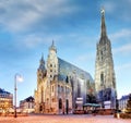 Vienna, St. Stephan Cathedral, Austria. Royalty Free Stock Photo