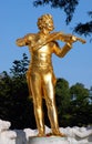 Vienna: Strauss statue Royalty Free Stock Photo