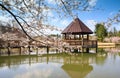 Vienna VA Gazebo Meadowlark Regional Park Spring Royalty Free Stock Photo