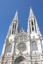 Vienna, WIEN, Austria - August 22, 2023: Gothic Votive church called votivkirche Royalty Free Stock Photo