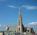 Vienna, WIEN, Austria - August 23, 2023: St. Stephens Cathedral called Stephansdom