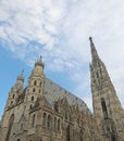 Vienna, WIEN, Austria - August 23, 2023: St. Stephens Cathedral called Stephansdom