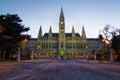 Vienna's Town Hall (Rathaus) Royalty Free Stock Photo