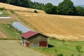 Vienne en Arthies , France - july 27 2018 : picturesque landscape Royalty Free Stock Photo