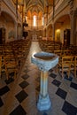 Inside the pilgrimage chapel in honour of Our Lady of La Salette