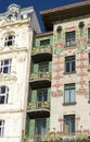 Viennese architecture Art Nouveau, Otto Wagner Royalty Free Stock Photo