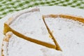 Viennese Lemon Tart Royalty Free Stock Photo