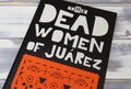 Closeup of Sam Hawken book cover The dead women of Juarez from 2011 Royalty Free Stock Photo