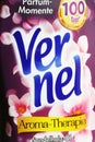 Closeup of bottle Vernel fabric softener washing detergent