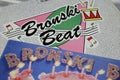 Closeup of isolated vinyl record covers of british band bronski beat