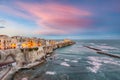 Vieste - beautiful coastal town on the rocks in Puglia